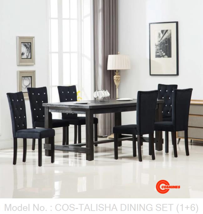 COS-TALISHA DINING SET (1+6)